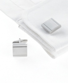 Simple style. Keep your look quietly polished with these cufflinks from Kenneth Cole Reaction. Simple style. Keep your look quietly polished with these cufflinks from Kenneth Cole Reaction.