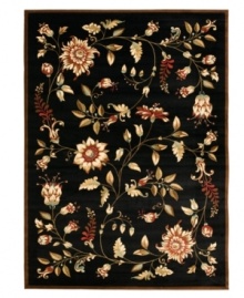 An intricate display of cascading florals creates this purely elegant Lyndhurst area rug from Safavieh. Crafted in Turkey of soft polypropylene, this rug radiates timeless allure with the added convenience of easy-care construction. (Clearance) An intricate display of cascading florals creates this purely elegant Lyndhurst area rug from Safavieh. Crafted in Turkey of soft polypropylene, this rug radiates timeless allure with the added convenience of easy-care construction. (Clearance)