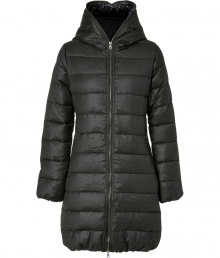 An ultra-stylish alternative to the classic duffle coat, this wool-and-cashmere-blend down coat from Duvetica features a feminine slim fit and unparalleled warmth - Hooded, two-way zip closure, long sleeves, zip pockets, quilted, tapered hem, slim fit - Wear with a cashmere pullover, skinny jeans, and shearling-lined boots An ultra-stylish alternative to the classic duffle coat, this wool-and-cashmere-blend down coat from Duvetica features a feminine slim fit and unparalleled warmth - Hooded, two-way zip closure, long sleeves, zip pockets, quilted, tapered hem, slim fit - Wear with a cashmere pullover, skinny jeans, and shearling-lined boots
