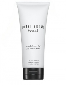 This new moisturizing body cleanser is specially formulated with Pacific sea kelp extract to soften skin as it cleanses. Lightly scented with beach Fragrance. Packaged in a convenient and travel-friendly tube. Dermatologist tested. After shower, follow beach Lotion or Body Oil to enhance scent and moisturize skin. 6.7 oz. This new moisturizing body cleanser is specially formulated with Pacific sea kelp extract to soften skin as it cleanses. Lightly scented with beach Fragrance. Packaged in a convenient and travel-friendly tube. Dermatologist tested. After shower, follow beach Lotion or Body Oil to enhance scent and moisturize skin. 6.7 oz.