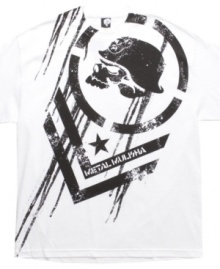 Check your gut. This tee from Metal Mulisha sharpens your style instincts. Check your gut. This tee from Metal Mulisha sharpens your style instincts.
