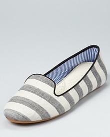 Charles Philip Loafers - St. Tropez Striped Smoking Shoe Charles Philip Loafers - St. Tropez Striped Smoking Shoe