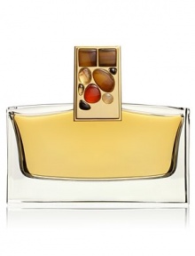 The second fragrance in Aerin Lauder's Private Collection, here in precious Parfum Spray--the purest way to wear this warm, luminous, intimate scent. The richness of Amber and Ylang Ylang combine with the luxurious depth of Sandalwood and Vanilla. The bottle features a cap embedded with natural semi-precious gems. The shapes of the stones on each cap are different, making each one unique. 1 oz. The second fragrance in Aerin Lauder's Private Collection, here in precious Parfum Spray--the purest way to wear this warm, luminous, intimate scent. The richness of Amber and Ylang Ylang combine with the luxurious depth of Sandalwood and Vanilla. The bottle features a cap embedded with natural semi-precious gems. The shapes of the stones on each cap are different, making each one unique. 1 oz.