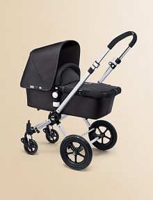 Smart and easy to maneuver, this limited edition infant-to-toddler stroller boasts multi-terrain functionality, authentic denim fabric, contrasting stitching and denim style rivets. What you get:Denim sun canopy and bassinet apron Wheeled folding stroller chassis Reversible seat frame with three-position tilt Seat and bassinet covers that fit onto frame Seat bag, mosquito net Smart and easy to maneuver, this limited edition infant-to-toddler stroller boasts multi-terrain functionality, authentic denim fabric, contrasting stitching and denim style rivets. What you get:Denim sun canopy and bassinet apron Wheeled folding stroller chassis Reversible seat frame with three-position tilt Seat and bassinet covers that fit onto frame Seat bag, mosquito net