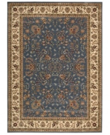 Take tradition and turn it into something new. This exquisitely ornate area rug is rooted in ancient Persia design, but colored for the contemporary home. Crafted from Nourison's own Opulon(tm) yarns for a densely woven pile with long-lasting color retention and durability. Take tradition and turn it into something new. This exquisitely ornate area rug is rooted in ancient Persia design, but colored for the contemporary home. Crafted from Nourison's own Opulon(tm) yarns for a densely woven pile with long-lasting color retention and durability.