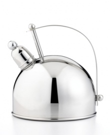 Slow life down with a traditional approach to a classic pastime... tea time! An elegant addition to your range, the premium stainless steel construction with ergonomic handle brings tea back to basics and ushers timeless tradition and outstanding flavor into your home. Limited lifetime warranty. Slow life down with a traditional approach to a classic pastime... tea time! An elegant addition to your range, the premium stainless steel construction with ergonomic handle brings tea back to basics and ushers timeless tradition and outstanding flavor into your home. Limited lifetime warranty.