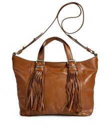 Work a fun, flirty note into your handbag collection with See by Chlo?s fringed convertible tote - Top zip, buckle detailed handle, adjustable shoulder strap, inside zippered back wall pocket, front wall slot pockets - Just the right size for stashing away daytime essentials Work a fun, flirty note into your handbag collection with See by Chlo?s fringed convertible tote - Top zip, buckle detailed handle, adjustable shoulder strap, inside zippered back wall pocket, front wall slot pockets - Just the right size for stashing away daytime essentials
