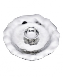 Pretty and polished, this Organics chip and dip from Lenox's collection of serveware and serving dishes combines natural shapes in bright aluminum with a playful ruffled edge. Modular pieces make it easy to set and clean up. Qualifies for Rebate Pretty and polished, this Organics chip and dip from Lenox's collection of serveware and serving dishes combines natural shapes in bright aluminum with a playful ruffled edge. Modular pieces make it easy to set and clean up. Qualifies for Rebate