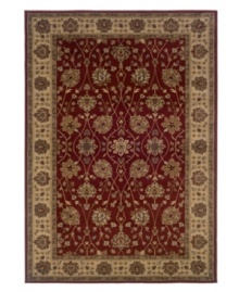 A lush, naturalistic motif teeming with beautifully detailed palmettes and meandering vines infuses your home with old-world sophistication. Woven from super soft polypropylene for superior stain resistance and durability, this magnificent area rug from Sphinx will maintain its lush texture and rich coloration for years to come. (Clearance) A lush, naturalistic motif teeming with beautifully detailed palmettes and meandering vines infuses your home with old-world sophistication. Woven from super soft polypropylene for superior stain resistance and durability, this magnificent area rug from Sphinx will maintain its lush texture and rich coloration for years to come. (Clearance)