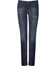 Classic chic meets downtown cool with Seven stalwart the Roxanne - A must in basic blue, with well-worn whisker detail - Skinny, curve-hugging low rise cut - Zip fly, belt loops and button closure - Pockets sit slightly lower at back, lifting and flattering the rear - An ultra-versatile style perfect for pairing with everything from a blazer, t-shirt and pumps to a simple tank, denim jacket and leather sandals Classic chic meets downtown cool with Seven stalwart the Roxanne - A must in basic blue, with well-worn whisker detail - Skinny, curve-hugging low rise cut - Zip fly, belt loops and button closure - Pockets sit slightly lower at back, lifting and flattering the rear - An ultra-versatile style perfect for pairing with everything from a blazer, t-shirt and pumps to a simple tank, denim jacket and leather sandals