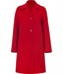 Streamlined and sophisticated, this raglan sleeve wool coat injects classic style into any look - Large spread collar, front button placket, raglan sleeves with seam detail, welt pockets, A-line silhouette - Wear with a pencil skirt, a tie-neck blouse, and peep-toe heels Streamlined and sophisticated, this raglan sleeve wool coat injects classic style into any look - Large spread collar, front button placket, raglan sleeves with seam detail, welt pockets, A-line silhouette - Wear with a pencil skirt, a tie-neck blouse, and peep-toe heels