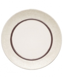 A universal favorite, the Lucia dinner plate combines a modern shape and classic style. Earthy stoneware with a crackle effect and lustrous metallic glaze brings easy sophistication to casual settings. By Niels Refsgaad for Dansk. A universal favorite, the Lucia dinner plate combines a modern shape and classic style. Earthy stoneware with a crackle effect and lustrous metallic glaze brings easy sophistication to casual settings. By Niels Refsgaad for Dansk.