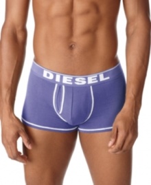 Be bold beneath it all with these bright boxer briefs from Diesel. Be bold beneath it all with these bright boxer briefs from Diesel.