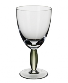 Bring contemporary refreshment to casual tables with the New Cottage iced beverage glass. A tinted-green stem and fluted texture adds interest to an already-stylish silhouette. From Villeroy & Boch. Bring contemporary refreshment to casual tables with the New Cottage iced beverage glass. A tinted-green stem and fluted texture adds interest to an already-stylish silhouette. From Villeroy & Boch.