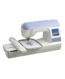 From start to finish, this sewing machine covers all bases of your work for a tailored, professional and sophisticated touch on every project. Put a personal touch on your work with the endless embroidery options and easily add more by hooking the machine up to your computer with the included USB. 25-year warranty. Model PE770. From start to finish, this sewing machine covers all bases of your work for a tailored, professional and sophisticated touch on every project. Put a personal touch on your work with the endless embroidery options and easily add more by hooking the machine up to your computer with the included USB. 25-year warranty. Model PE770.