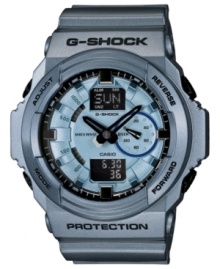 You'll never be left on your own with this multi-functional sport watch from G-Shock. You'll never be left on your own with this multi-functional sport watch from G-Shock.