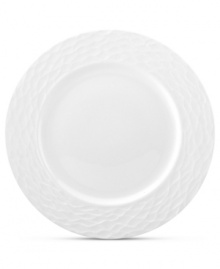 Set the tone with the white bone china of Devore dinnerware. A matte, organic texture lends chic distinction to an accent plate that's equally suited for fine dinner parties and every day of the week. From Donna Karan by Lenox. Set the tone with the white bone china of Devore dinnerware. A matte, organic texture lends chic distinction to an accent plate that's equally suited for fine dinner parties and every day of the week. From Donna Karan by Lenox.