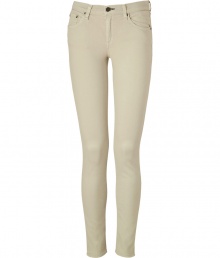 Get the look of the moment in these ultra-chic skinny pants from Rag & Bone - Five-pocket styling, skinny leg, comfortable mid-rise cut - Form-fitting - Pair with everything from modern knits and ankle boots to feminine tops and heels