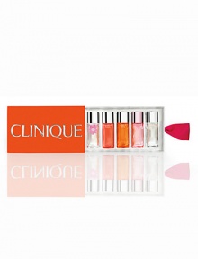 A happy ensemble of fragrance notes: bright floral Clinique Happy and rich floral Clinique Happy Heart, plus limited-edition Happy in Bloom, Happy Wealth of Flowers and Happy Hint of Citrus. Travel-ready sprays inspire a spritz of happiness anytime. A happy ensemble of fragrance notes: bright floral Clinique Happy and rich floral Clinique Happy Heart, plus limited-edition Happy in Bloom, Happy Wealth of Flowers and Happy Hint of Citrus. Travel-ready sprays inspire a spritz of happiness anytime.