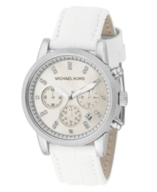 A twinkling timepiece from Michael Kors.