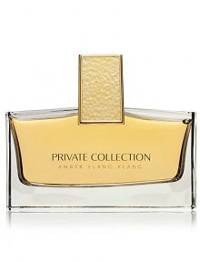 The second fragrance in Aerin Lauder's Private Collection, here in Eau de Parfum Spray. Warm and inviting. Luminous and intimate. The richness of Amber and Ylang Ylang combine with the luxurious depth of Sandalwood and Vanilla. The cap is a work of art, with a hammered gold texture. The second fragrance in Aerin Lauder's Private Collection, here in Eau de Parfum Spray. Warm and inviting. Luminous and intimate. The richness of Amber and Ylang Ylang combine with the luxurious depth of Sandalwood and Vanilla. The cap is a work of art, with a hammered gold texture.