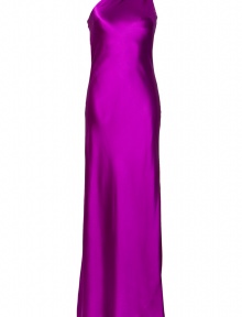 Make a stunning evening debut in Ralph Lauren Collections radiant one shoulder evening gown, flawlessly cut in silk satin for exquisitely feminine results guaranteed to make an impact - Hidden side zip - Build-in nude corset lining with boning, side zip, lightly padded underwire bra and hooked grosgrain ribbon for hold - Form-fitting silhouette, floor-length - Team with a dusting of fine jewelry and flawless black accessories Make a stunning evening debut in Ralph Lauren Collections radiant one shoulder evening gown, flawlessly cut in silk satin for exquisitely feminine results guaranteed to make an impact - Hidden side zip - Build-in nude corset lining with boning, side zip, lightly padded underwire bra and hooked grosgrain ribbon for hold - Form-fitting silhouette, floor-length - Team with a dusting of fine jewelry and flawless black accessories