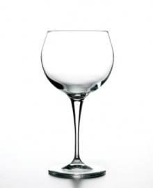 With the elegant, understated style of Bormioli Rocco's Premium Mod collection and a shape that gives soft reds a balanced finish, these wine glasses are the ultimate complement to a bottle of Brunello. Innovative pulled stems promise lasting durability in addition to beautiful toasts. With the elegant, understated style of Bormioli Rocco's Premium Mod collection and a shape that gives soft reds a balanced finish, these wine glasses are the ultimate complement to a bottle of Brunello. Innovative pulled stems promise lasting durability in addition to beautiful toasts.