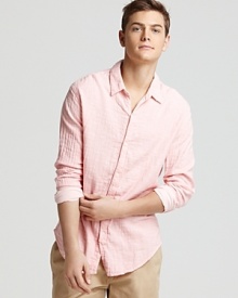 Riviera Club Jaws Slub Sport Shirt - Classic Fit Riviera Club Jaws Slub Sport Shirt - Classic Fit