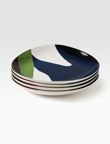An instant style upgrade for a social gathering or quiet night at home, designed in porcelain and alive with the color for which Diane is known. From the Decal CollectionSet of 4Porcelain7 diam.Dishwasher safeImported An instant style upgrade for a social gathering or quiet night at home, designed in porcelain and alive with the color for which Diane is known. From the Decal CollectionSet of 4Porcelain7 diam.Dishwasher safeImported