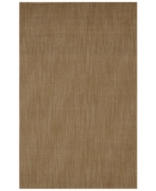 Lay down a streamlined, casual look that enhances any setting with the Sandbar area rug from Dalyn. Durable nylon strands present nature-inspired style while cozy wool fibers complete the construction with sophisticated minimalism. Hand-loomed in India for impeccable quality.