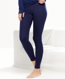 Gain the upper hand on winter! Layer these sleek long john leggings by Cuddl Duds under pants for extra warmth. Gain the upper hand on winter! Layer these sleek long john leggings by Cuddl Duds under pants for extra warmth.