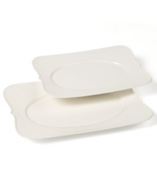 More than stylish, Catania serving platters from Ecoware are ultra white, ultra strong and ultra green, crafted using porcelain discarded during the manufacturing process. A uniquely scalloped shape give the set fresh appeal. More than stylish, Catania serving platters from Ecoware are ultra white, ultra strong and ultra green, crafted using porcelain discarded during the manufacturing process. A uniquely scalloped shape give the set fresh appeal.