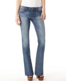 With a slightly stretchy fit and faded light rinse, these Provocateur bootcut jeans from Joe's Jeans are the perfect complement to your favorite worn-in tee. With a slightly stretchy fit and faded light rinse, these Provocateur bootcut jeans from Joe's Jeans are the perfect complement to your favorite worn-in tee.