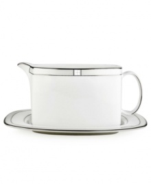 Leave it to kate spade to improve the traditional china pattern. Reminiscent of seed pearls, her signature monogram lends a lustrous accent to the Noel Alabaster collection. Leave it to kate spade to improve the traditional china pattern. Reminiscent of seed pearls, her signature monogram lends a lustrous accent to the Noel Alabaster collection.