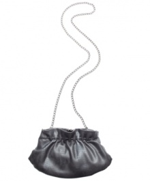 Glamorous by night, a chic surprise by day: the convertible clutch with flirtatious ruffle, by Style&co. Glamorous by night, a chic surprise by day: the convertible clutch with flirtatious ruffle, by Style&co.