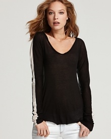 rag & bone/JEAN Tee - Color Blocked Surf rag & bone/JEAN Tee - Color Blocked Surf