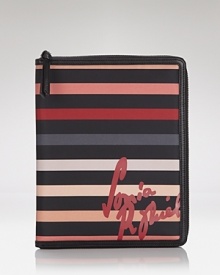SONIA RYKIEL makes a case for playful chic with this striped nylon iPad case, flaunting a graphic look and purse-perfect size. SONIA RYKIEL makes a case for playful chic with this striped nylon iPad case, flaunting a graphic look and purse-perfect size.