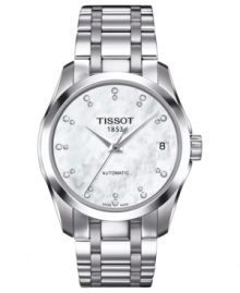 The Swiss experts at Tissot have created an endlessly elegant Couturier collection watch. The Swiss experts at Tissot have created an endlessly elegant Couturier collection watch.