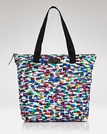 Bold style can be a beautiful thing - just check out this printed tote bag from kate spade new york which flaunts a day-right shape and kaleidoscopic motif. Bold style can be a beautiful thing - just check out this printed tote bag from kate spade new york which flaunts a day-right shape and kaleidoscopic motif.