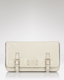 When you're busy in the city, keep both hands free with kate spade new york's sleek satchel. Crafted from coated leather with pockets to spare, it's a must for on-the-go glamour. When you're busy in the city, keep both hands free with kate spade new york's sleek satchel. Crafted from coated leather with pockets to spare, it's a must for on-the-go glamour.