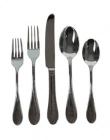 An elegant dot pattern distinguishes this Lauren Ralph Lauren hostess set, suffusing your table with an air of sophistication and refinement. Coordinates with Spectator dinnerware. An elegant dot pattern distinguishes this Lauren Ralph Lauren hostess set, suffusing your table with an air of sophistication and refinement. Coordinates with Spectator dinnerware.