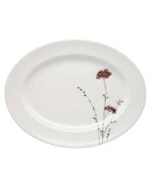 A flourish of thistles and starkly elegant vines add natural charm to this platter. The perfect collection for everyday to formal dining, Flourish dinnerware goes easily from oven to table to dishwasher. Qualifies for Rebate A flourish of thistles and starkly elegant vines add natural charm to this platter. The perfect collection for everyday to formal dining, Flourish dinnerware goes easily from oven to table to dishwasher. Qualifies for Rebate