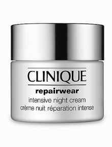 Works all night to help block and mend the look of lines and wrinkles. Fuels 24-hour antioxidant replenishment that arms skin for tomorrow. Apply nightly to face and throat, after using 3-Step Skin Care System. 1.7 oz. Works all night to help block and mend the look of lines and wrinkles. Fuels 24-hour antioxidant replenishment that arms skin for tomorrow. Apply nightly to face and throat, after using 3-Step Skin Care System. 1.7 oz.