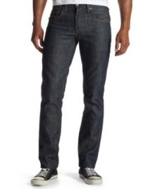Levi's combines a modern slim fit with a wash that helps you always keep it cool, making these skinny blues a cool complement to your weekend wardrobe.