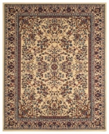 A treasure in every room, these fanciful rugs are covered in intricate designs from side to side. Woven of polypropylene for lasting softness and durability. Includes four rugs. A treasure in every room, these fanciful rugs are covered in intricate designs from side to side. Woven of polypropylene for lasting softness and durability. Includes four rugs.