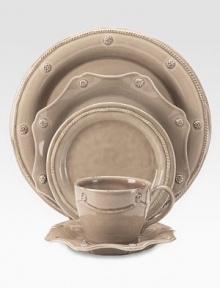 A beautiful stoneware plate is crafted in Portugal with elegant curves to bring rustic detail and irresistibly romantic European charm to a dinner or party. From the Berry & Thread CollectionCeramic stoneware7 diam.Dishwasher- & microwave-safeImported A beautiful stoneware plate is crafted in Portugal with elegant curves to bring rustic detail and irresistibly romantic European charm to a dinner or party. From the Berry & Thread CollectionCeramic stoneware7 diam.Dishwasher- & microwave-safeImported