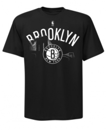 Let's welcome Brooklyn's newest citizens in this tee repping the Brooklyn Nets by Majestic. Let's welcome Brooklyn's newest citizens in this tee repping the Brooklyn Nets by Majestic.