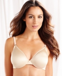Superior comfort awaits. The Pure Genius unlined bra by Maidenform features full-coverage cups with encased underwire and seamless wings. Style #7176 Superior comfort awaits. The Pure Genius unlined bra by Maidenform features full-coverage cups with encased underwire and seamless wings. Style #7176