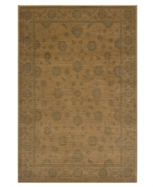 With a delicate vine-and-blossom motif inspired by ancient Persian designs, this neutral-hued rug from Momeni is a refreshing centerpiece for your living space. Drop-stitched polypropylene creates a highly durable pile while maintaining luxurious texture and depth.