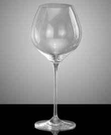 The gently curved bowls and slender stems of Grace Pinot Noir wine glasses embody the sublime elegance of designer Oleg Cassini. Stunning, heavyweight optic glass reflects all the light at your table for truly exquisite dining, no matter the occasion. The gently curved bowls and slender stems of Grace Pinot Noir wine glasses embody the sublime elegance of designer Oleg Cassini. Stunning, heavyweight optic glass reflects all the light at your table for truly exquisite dining, no matter the occasion.